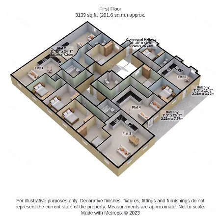 Appartement Fountains Court